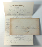 Rare 1882 SOMERVILE LITERARY SOCIETY Swarthmore College Invitation To Join $1.00