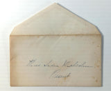 Rare 1882 SOMERVILE LITERARY SOCIETY Swarthmore College Invitation To Join $1.00