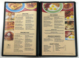 2006 PERKINS Restaurant & Bakery Original Signed Menu Lake Wales Florida