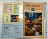 2006 PERKINS Restaurant & Bakery Original Signed Menu Lake Wales Florida