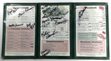 2003 Signed Menu SEA FLAME Restaurant Winter Haven Florida