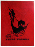 1970's Original Menu VERA'S VILLA VALONA Italian Restaurant Crockett California