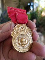 1921 Rare Masonry Medallion N.E. Grotto Association SYRIA GROTTO 3rd Outing