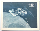 Rare P80-1 AFP-888 SATELLITE Cutout MODEL Rockwell International Teal Ruby Exper