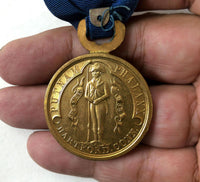 1911 ISRAEL PUTNAM PHALANX Atlanta Georgia Medal Broach Ribbon Hartford Conn.