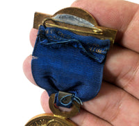 1911 ISRAEL PUTNAM PHALANX Atlanta Georgia Medal Broach Ribbon Hartford Conn.