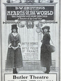 1918 D. W. Griffith HEARTS OF THE WORLD Rare Silent Film Movie Theatre Herald