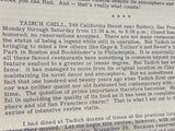 1968 Restaurant Review VANESSI'S Tadich Grill POMPEI'S GROTTO San Francisco CA