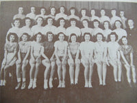 1947 HOWARD HIGH SCHOOL South Dakota Original Yearbook Tiger Unmarked