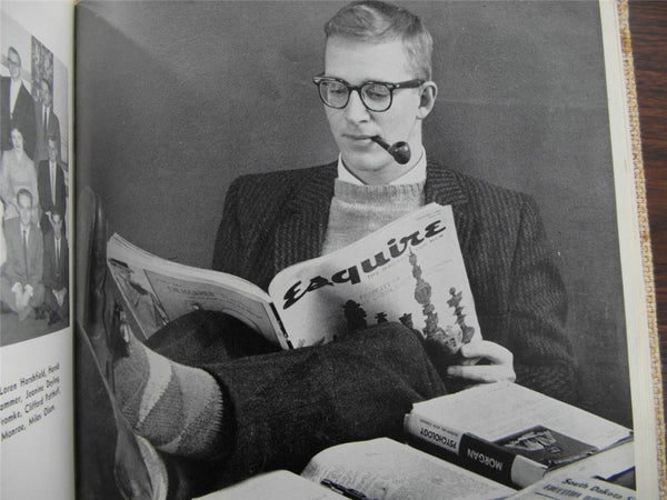 1957 SOUTH DAKOTA STATE COLLEGE Original Yearbook Brookings Jack Rabbit Unmarked