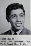 Rare 1961 Edward James Olmos Montebello Junior High School Unmarked Yearbook