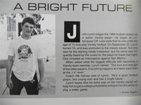 John Lynch NFL FOX Commentator High School Yearbook Buccaneers Broncos Patriots
