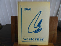 1960 Lubbock High School Original Yearbook Texas The Westerner