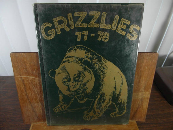 1978 Calvary Temple Academy Original Yearbook Memphis Tennessee Grizzlies