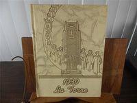 1939 San Jose State College Original Yearbook La Torre