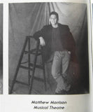 Matthew Morrison Glee Broadway Star Orange County High School 1994 Yearbook