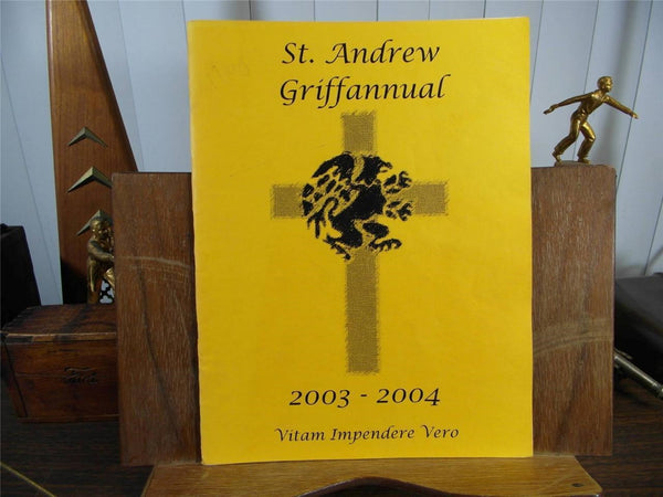 2003-2004 St. Andrew School Original Yearbook Helena Montana Griffannual