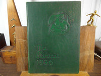 1936 China Grove High School Yearbook North Carolina The Parrot Cool Cover Art