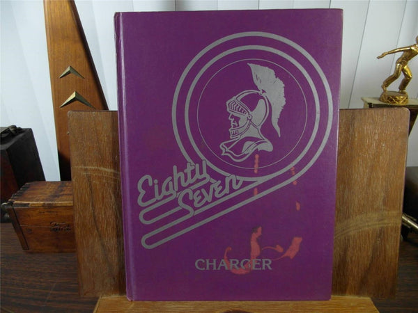 1987 Brown Middle School Original Yearbook Harrison Tennessee Chargers