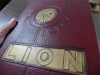 1944 Leo Catholic High School Unmarked Yearbook Chicago Illinois The Lion