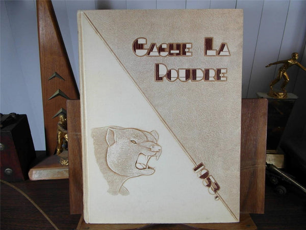 1953 Colorado State College Education Original Yearbook Annual Cache La Poudre