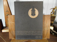 1936 Wabash College Original Unmarked Yearbook Annual Crawfordsville Indiana