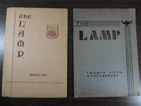 Rare 1927 Mu Sigma Fraternity Yearbook Annual The Lamplight College Chapters