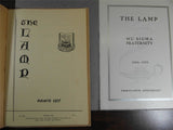 Rare 1927 Mu Sigma Fraternity Yearbook Annual The Lamplight College Chapters