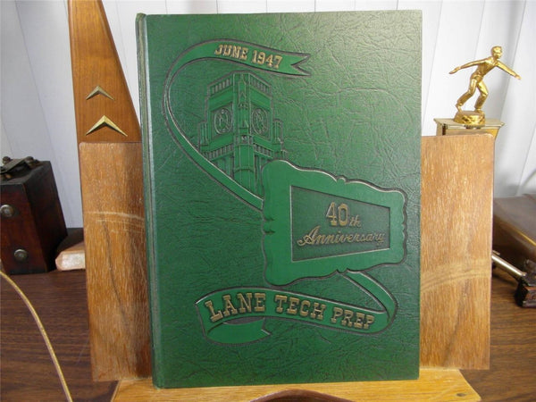 June 1947 Lane Technical High School Prep Semi-Annual Yearbook Chicago Illinois