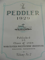 1929 Worcester Polytechnic Institute Massachusetts Yearbook Annual The Peddler