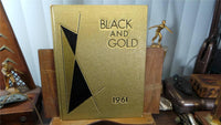 1961 RICHARD J. REYNOLDS HIGH SCHOOL Winston Salem NC YEARBOOK The Black & Gold