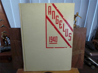 1940 EAST HIGH SCHOOL Denver CO Original YEARBOOK Annual The Angelus