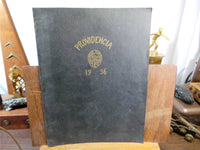1936 PROVIDENCE HIGH SCHOOL Kentucky Original YEARBOOK Annual The Providencia