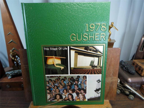 1976 BREA OLINDA HIGH SCHOOL CA Original UNMARKED YEARBOOK Annual The Gusher b