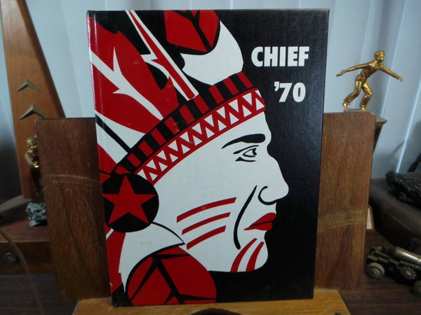 1970 WAUSEON HIGH SCHOOL Ohio Original YEARBOOK Annual The Chief
