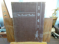 1941 CENTRAL HIGH SCHOOL Red Wing Minnesota Original YEARBOOK Scarlet Feather