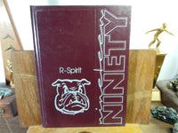 1990 ROSSFORD JUNIOR HIGH SCHOOL Rossford Ohio Original YEARBOOK Annual R-Spirit