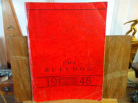 1948 ALGONA HIGH SCHOOL Iowa Original YEARBOOK Annual Bulldog