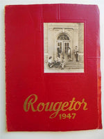 1947 ROESSLVILLE HIGH SCHOOL Albany New York Original YEARBOOK Annual Rougetor