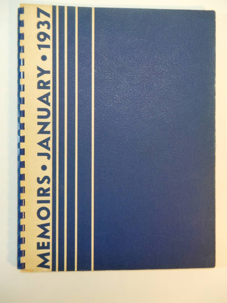 Jan. 1937 ULYSSES S. GRANT HIGH SCHOOL Portland Oregon Original YEARBOOK Memoirs
