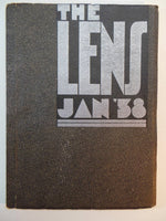 Jan. 1938 WASHINGTON HIGH SCHOOL Portland Oregon Original YEARBOOK Annual Lens