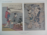 1923 Isoda Koriusai Ukiyo-e Women & Child Japanese Art Hand Colored Print