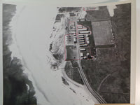 Vintage U. S. Naval Base PORT HUENEME Ca. Aerial OFFICIAL Photo Navy Barracks