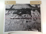 Vintage U. S. Naval Base PORT HUENEME Ca. Aerial Photo Navy Quonset Huts Barrack