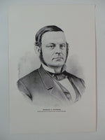 1895 CHARLES T. SHERMAN Portrait Brother Of Senator & General Sherman Photograph
