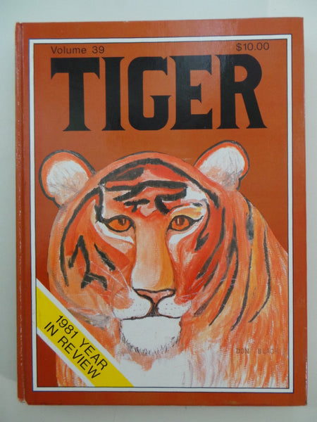 1981 Lewis & Clark High School Spokane Washington Original YEARBOOK Annual Tiger
