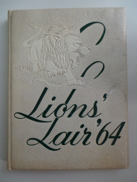 1964 Roselle Catholic High School New Jersey YEARBOOK Annual Lions' Lair