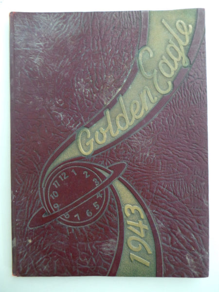 1943 El Segundo High School California Original YEARBOOK Annual Golden Eagle