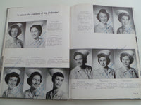 1951 Queen Angels College Nursing Los Angeles CA Original YEARBOOK Liber Reginae
