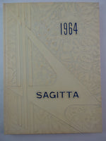 1964 SUFFIELD HIGH SCHOOL Connecticut Original YEARBOOK Annual Sagitta